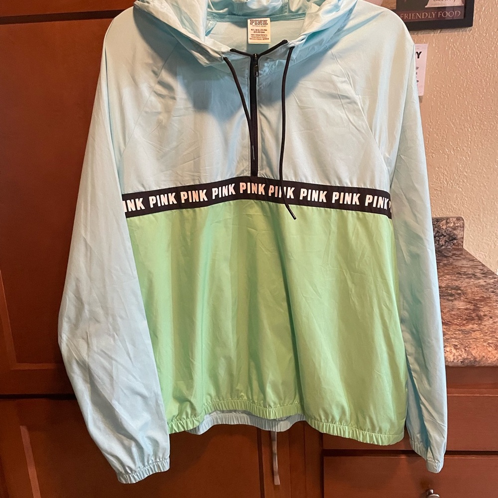 PINK Victoria's Secret Light Blue Jacket